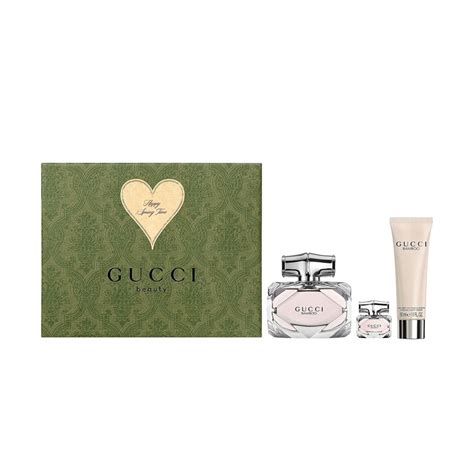 gucci set mens|gucci bamboo gift set.